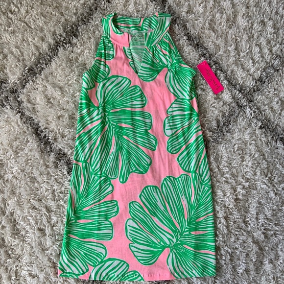 Lilly Ross Dress Fronds Mandevilla